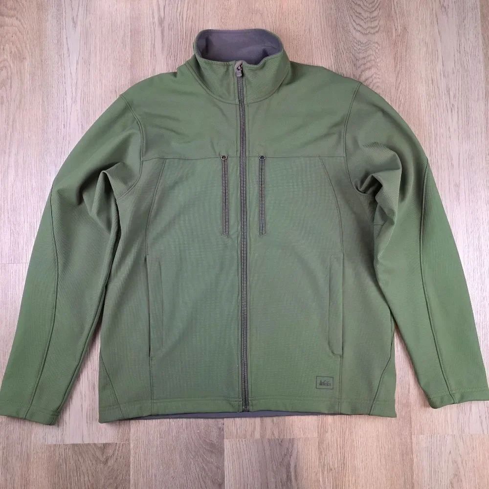 REI Softshell Windbraker Jacket Size L